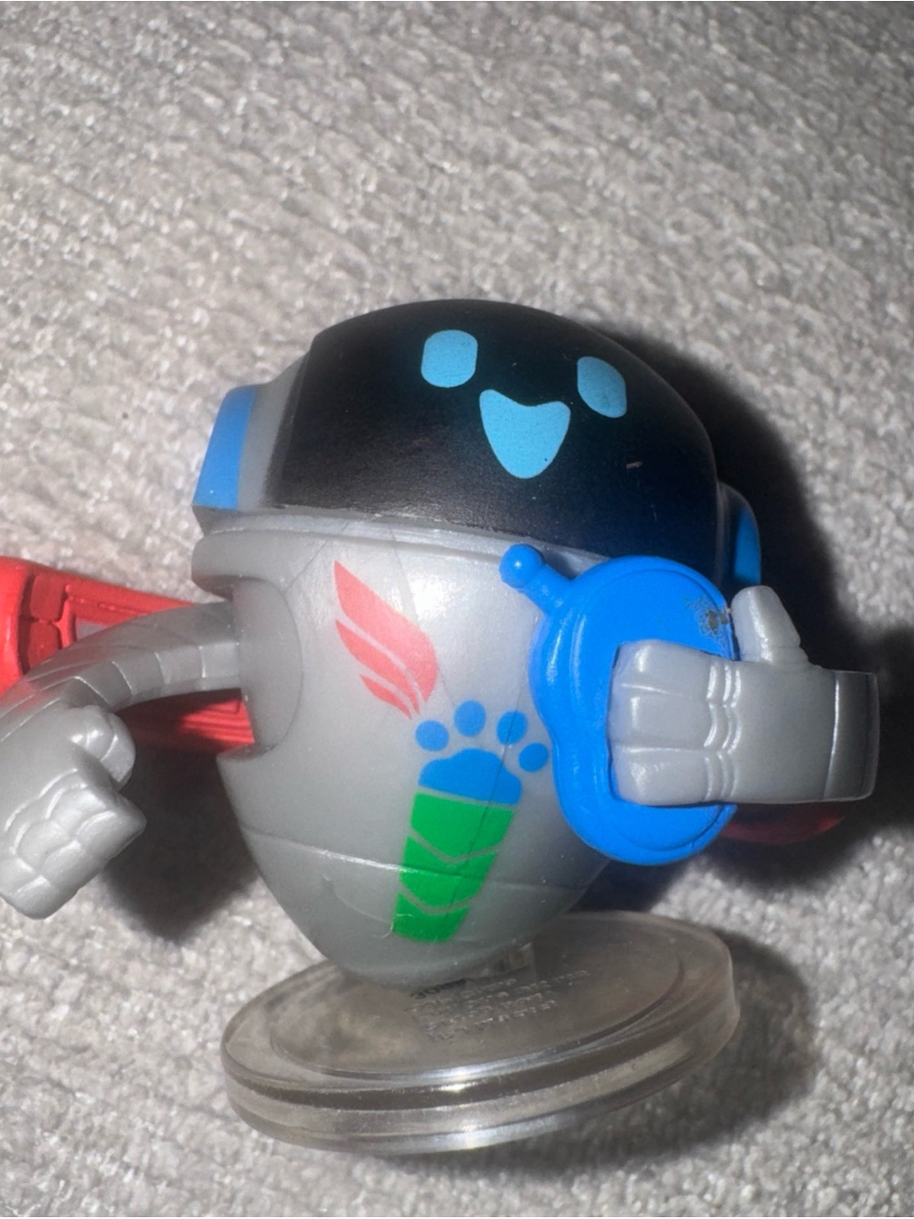 Kids Gray & Black Robot Figure Toy with Blue Headset - Picture 5 of 9